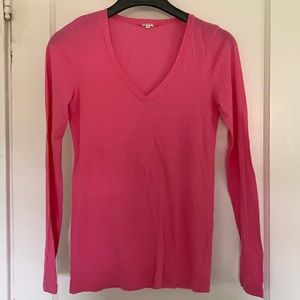 J. Crew pink long sleeve